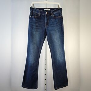 KanCan Women's Dark Blue Boot Cut Jeans